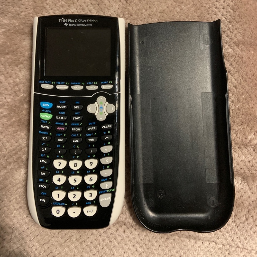 TI 84 Plus C Silver Edition
